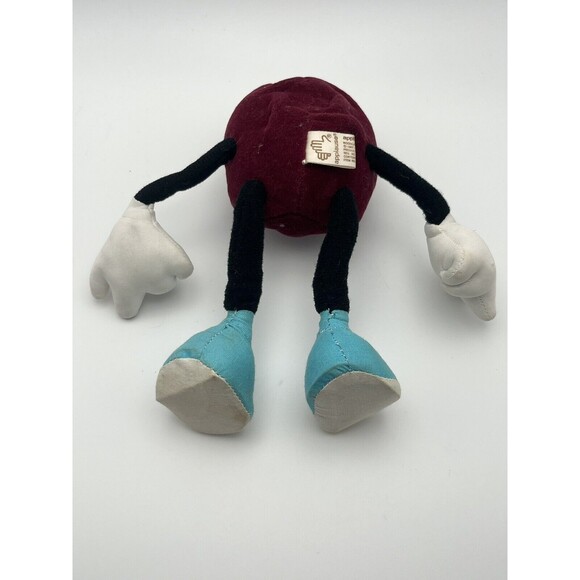 Vintage California Raisins 1988 Poseable Plush Toy Figures Applause Lot of 2 - Picture 3 of 5